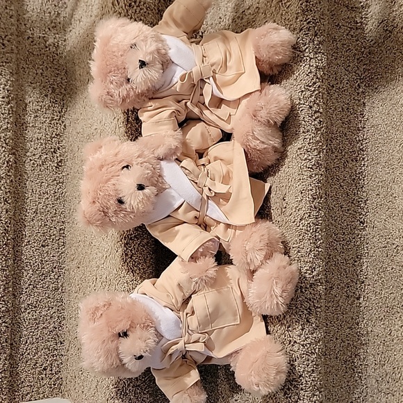 Three Teddy bear stuffed animals NWOT - Picture 1 of 3
